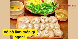 Vó bò làm món gì ngon